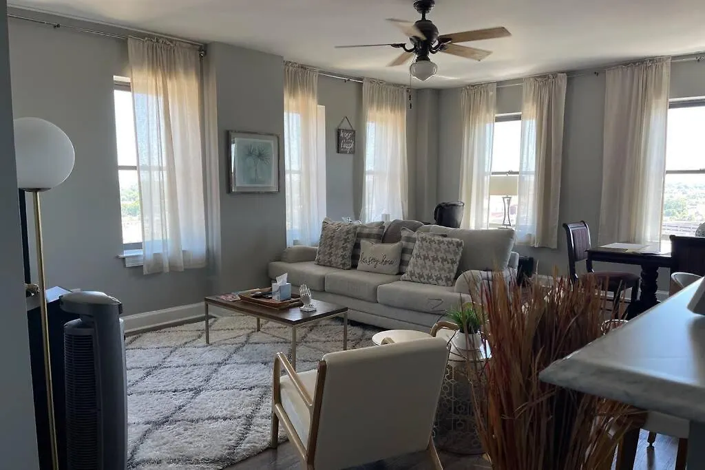 Luxurious Penthouse With City Views In Downtown Memphis Apartment